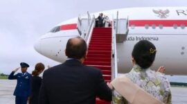 Presiden RI Joko Widodo dan Ibu Iriana bertolak menuju tanah air. (Instagram.com/@sekretariat.kabinet)