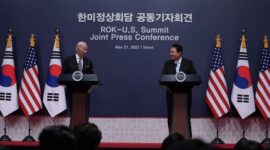 Presiden Amerika Serikat (AS) Joe Biden dan Presiden Korea Selatan (Korsel) Yoon Suk. (Instagram.com/@sukyeol.yoon)
