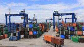 Ilustrasi kegiatan ekspor impor. (Dok. Kemenkeu.go.id)

