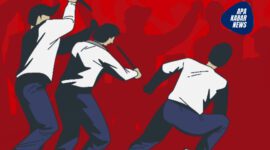 Ilustrasi Tawuran Pelajar. (Dok. Media Hallo/M. Rifai Azhari)
