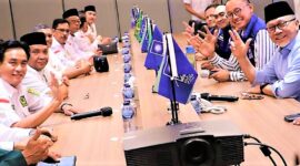 Yusril Ihza Mahendra dan Zulkifli Hasan Bahas Koalisi Besar di Pilpres 2024