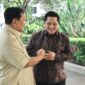 Menteri Pertahanan, Prabowo Subianto bersama Menteri BUMN Erick Thohir. (Dok. Kemhan.go.id)
