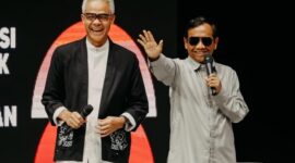 Elektabilitas Ganjar Pranowo-Mahfud MD terus mengalami penurunan dalam empat bulan terakhir. (Instagram.com/@Ganjar_Pranowo)