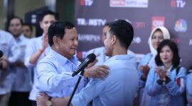 Calon Presiden Prabowo Subianto bersama Calon Wakil Presiden Gibran Rakabuming Raka. (Instagram.com/@prabowo)