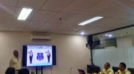 Foto : Enam anggota turut serta dalam kegiatan pembinaan dan pelatihan satpam BNSP, (13/1/24). (Doc.BNSP)