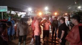 Sejumlah rumah warga yang terdampak banjir di Kabupaten Pesisir Selatan, Sumatra Barat, Kamis (8/3/2024). (Dok.BPBD Kabupaten Pesisir Selatan).