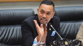 Bendahara Umum Partai NasDem Ahmad Sahroni. (Dok. Dpr.go.id)  