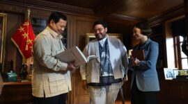 Al Jazeera melakukan wawancara ekslusif dengan Presiden RI terpilih Prabowo Subianto. (Dok. Tim Media Prabowo)  