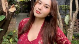 Audrey Davis, Putri Vokalis David Naif. (Instagram.com@bajangnakbali)