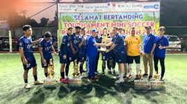 Foto : PROPAMI CUP VI 2025 di TriboOn Mini Soccer, Jeruk Purut, Jakarta Selatan (19/7/25). (Doc.Ist)