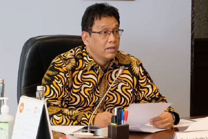 Menkeu Purbaya Yudhi Sadewa menyampaikan penjelasan pers mengenai respons pemerintah terhadap dinamika ekonomi terkini dan proyeksi pertumbuhan ke depan. (Instrgram.com @pyudhisadewa)  